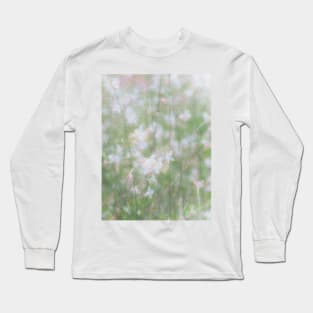 Dreamy muted shades of summer flowers Long Sleeve T-Shirt